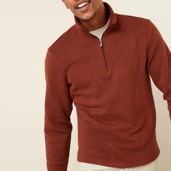 Old Navy Other - New Sweater-Fleece Mock-Neck 1/4-zip Sweatshirt